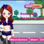 Sweet Cop Dress Up Game